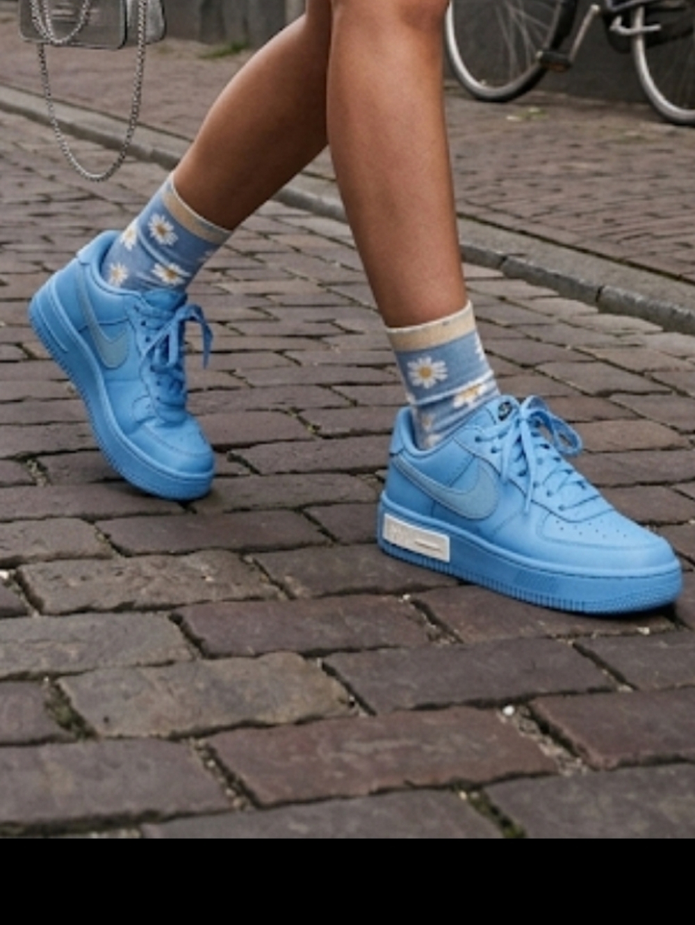NIKE AIR FORCE 1 FONTANKA SHOES UNIVERSITY BLUE. WOMEN'S SIZE 8